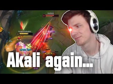 Hashinshin: Akali broken again in High Elo? | Bugged Kayle hitbox? -Streamhighlights