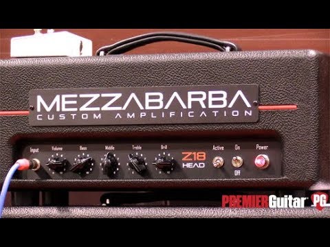 NAMM '18 - Mezzabarba - Z18 Head and Skill 30 Combo