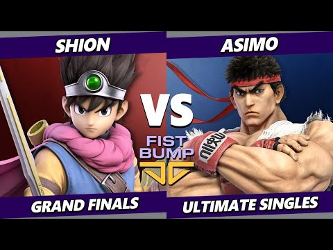 Fist Bump III GRAND FINALS - Asimo (Ryu) Vs. Shion (Hero) Smash Ultimate - SSBU