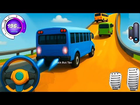 Ultimate Mega Ramp Bus Stunts Simulator – Coach Bus Extreme Stunt Racing – Android Gameplay