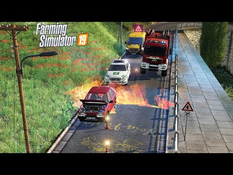 FS19 EMERGENCY #41 - Soccorso Stradale per auto in fiamme!
