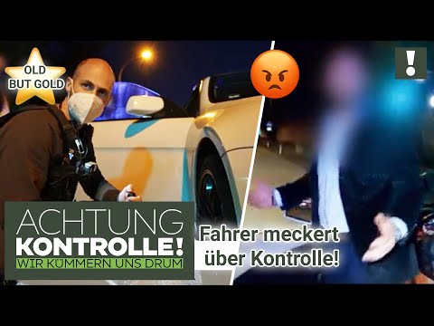 BMW-Fahrer regt sich über KONTROLLE auf! 😡 Zu laut? |Old But Gold| Kabel Eins | Achtung Kontrolle