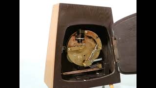 HERMLE Mantel TOP Condition Wind Up Clock ICONIC! Model Vintage 1960s Extremely Rare!! Winding Clock