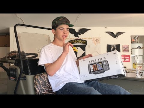 Fish Finder and Transducer Installation - Helix 5 SI GPS