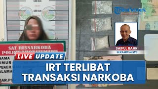 Satuan Reserse Narkoba Tangkap Ibu Rumah Tangga yang Terlibat Transaksi Narkoba di Lhokseumawe Aceh
