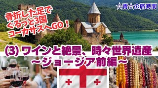 【ジョージア】ワインと絶景、時々世界遺産〜ジョージア前編〜　(3)骨折した脚でぐるっと3国コーカサスへGO！