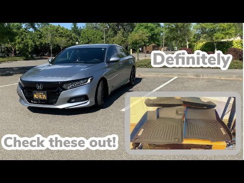 Great OEDRO all season floor mats for the 2018-2020 Honda Accord with Amazing pricing