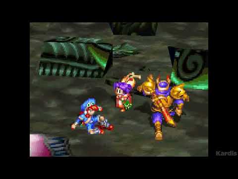 Grandia 1 - Justin promise me to never make me cry again Cutscene
