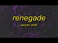 Aaryan Shah Renegade Slowed Tiktok Version Lyrics Ooh Should Ve Listened To Them