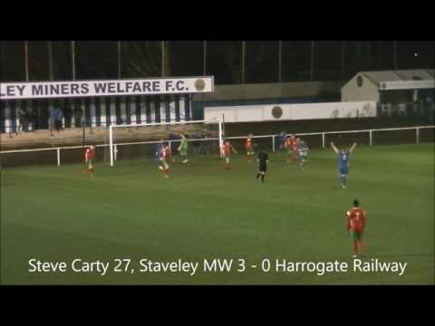 29/3/17 Staveley MW v Harrogate Railway - Steve Carty 3-0
