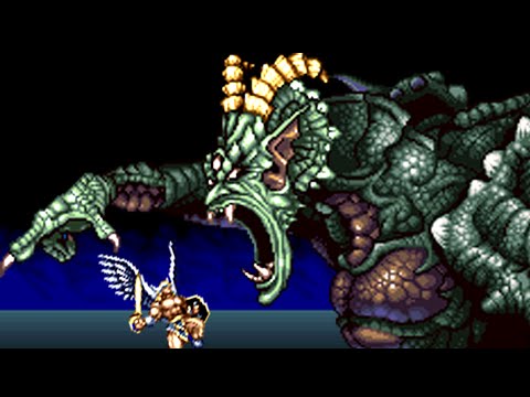 ActRaiser 2 (SNES) All Bosses (No Damage)