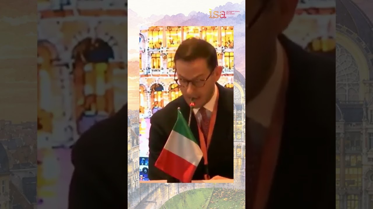 Address by Mr Filippo Parzola, Ministry of Foreign Affairs and International Cooperation of Italy