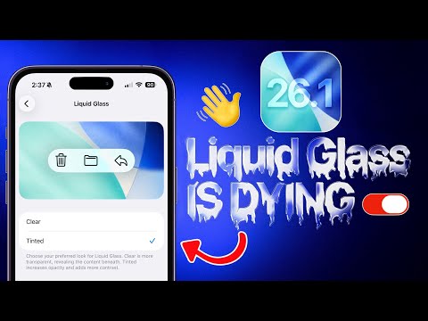 Apple is Slowly Killing OFF Liquid Glass - Here’s Why!