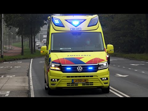 [Primeur & Luchthoorn] A1, Otaris CR Ambulance 02-131 Hurdegaryp naar het MCL