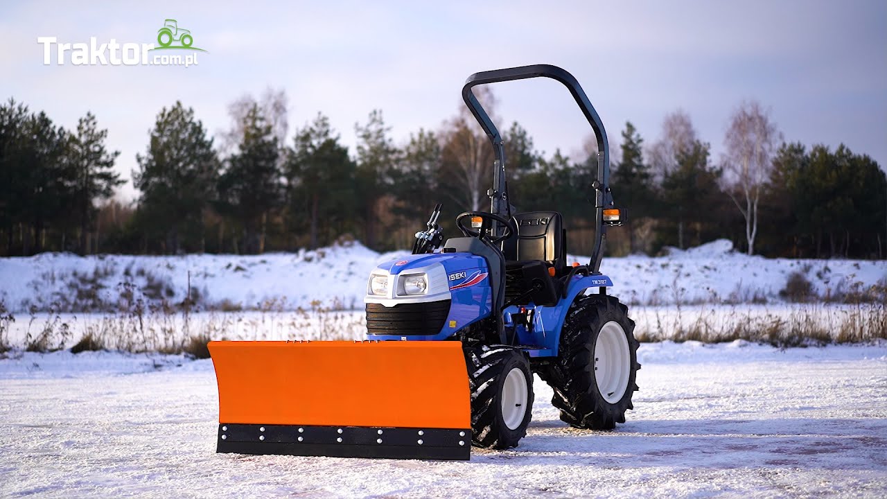 Iseki TM 3187 + pług do śniegu I Traktor.com.pl