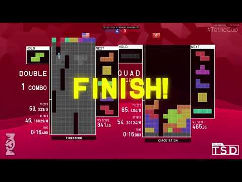 Tetr.io Cup #2 - FireStorm Vs. Circu1ation - Winners Quarters