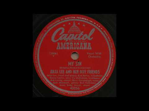 MY SIN / JULIA LEE AND HER BOY FRIENDS [Capitol 40056]