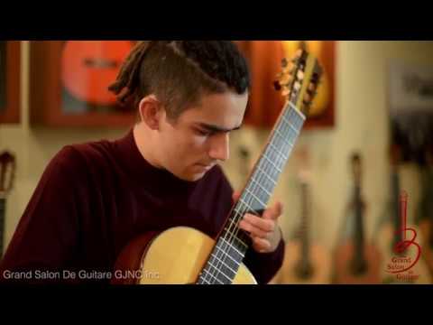 Felix Dallaire performs "Au Bout Du Quai" by Patrick Roux on a Douglass Scott Guitar