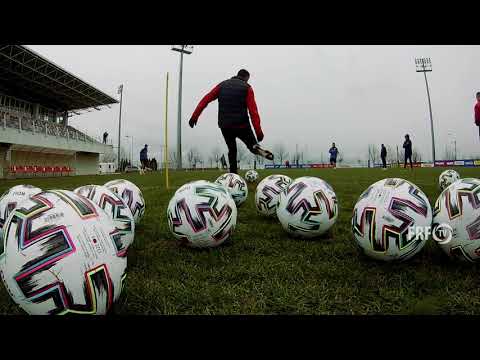 U21 | Antrenament de pase în trei! Radu Boboc, Alexandru Mățan și Marco Dulca.