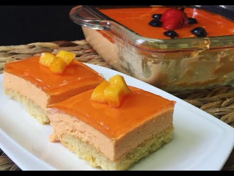 Mango Mousse Cake Recipe
