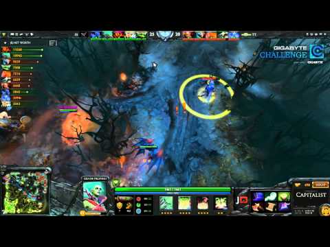 Team Tinker vs SS Game 1 - GIGABYTE Challenge - @DotaCapitalist