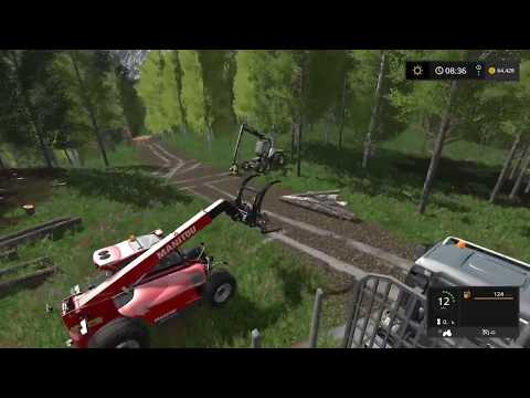 Fs17 forestry on emerald valley logging [Ep. 01] [time lapse]