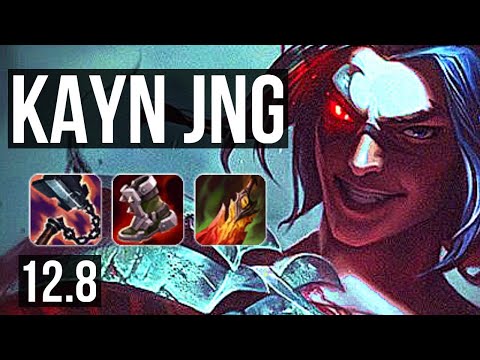 KAYN vs QIYANA (JNG) | 8/0/9, Legendary, 1.0M mastery | NA Diamond | 12.8