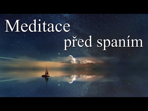 Meditace před spaním
