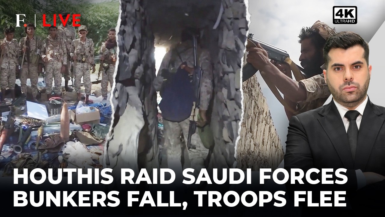 On Cam: Houthis Force Saudi Forces Retreat, Takeover Bunkers & Capture Troops| Firstpost Live