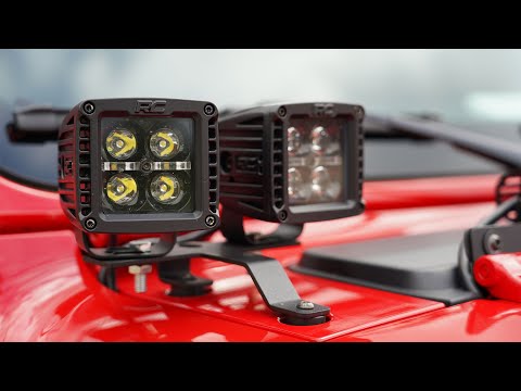 Jeep Wrangler JL and Gladiator JT Quad Cube Kit by Rough Country