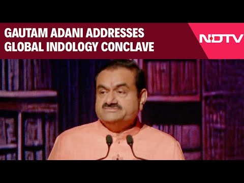 Gautam Adani News | Adani Group Chairman Gautam Adani Addresses Global Indology Conclave