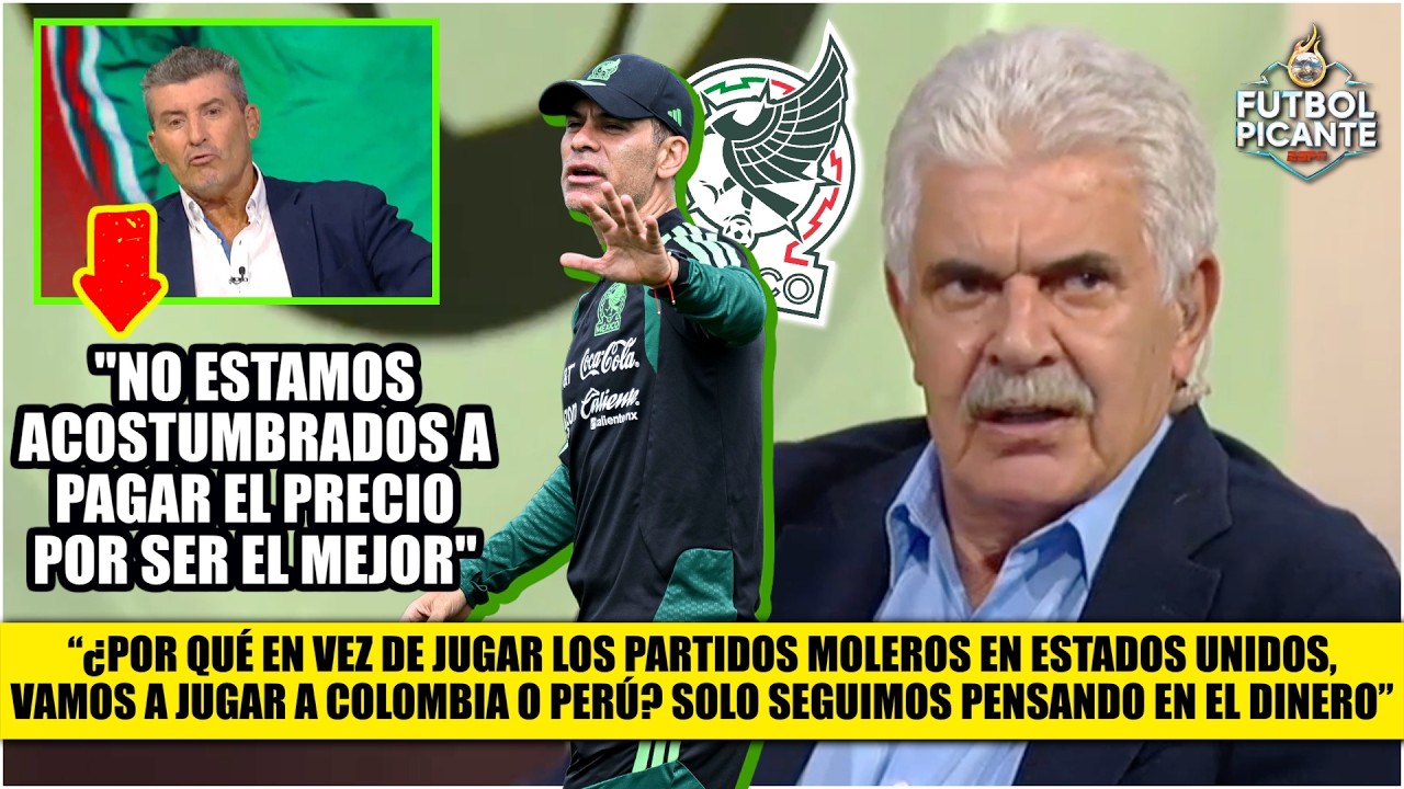Tuca Ferretti NO OCULTA SU MOLESTIA por PARTIDOS MOLEROS de la SELECCIÓN MEXICANA | Futbol Picante