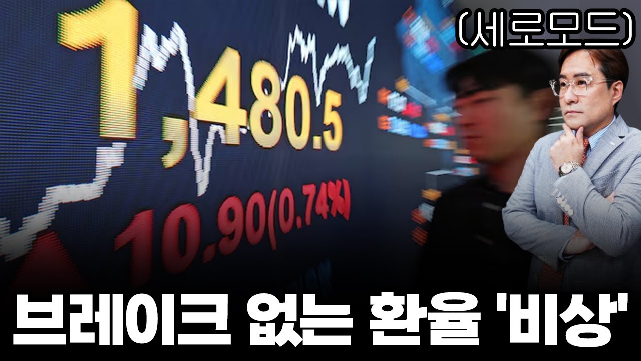 (경제한스푼)세로모드 브레이크 없는 환율 '비상' #환율 #박시동