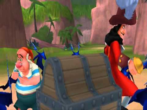 Kingdom Hearts Birth By Sleep Cutscenes - [Terra] Captain Hook's Predicament