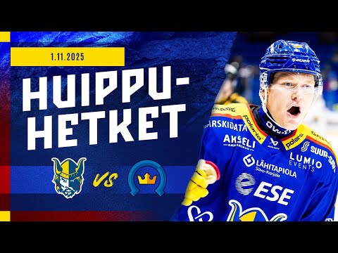 Huippuhetket: Jukurit–Kiekko-Espoo 1.11.2025