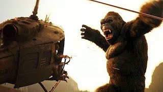 KONG vs HELICOPTERS - &#39;Is That a Monkey?&#39; (Scene) - Kong: Skull Island (2017) Movie Clip HD