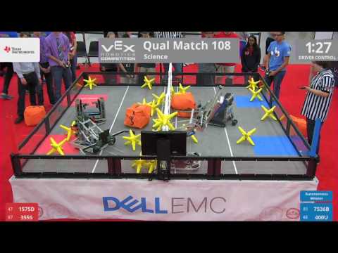 2017 VRC Sci Q108 - 1575D 355S vs 7536B 400U - 26 to 18