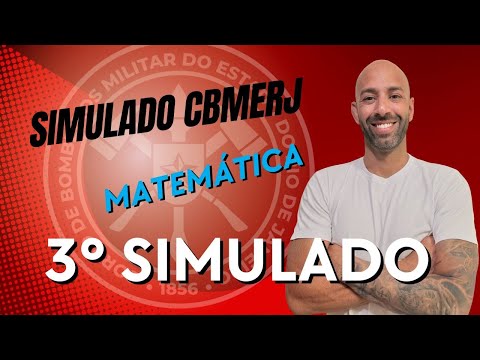 SIMULADO 3 - MATEMÁTICA - CBMERJ