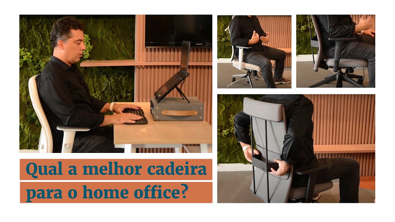 Qual a melhor cadeira para o home office?