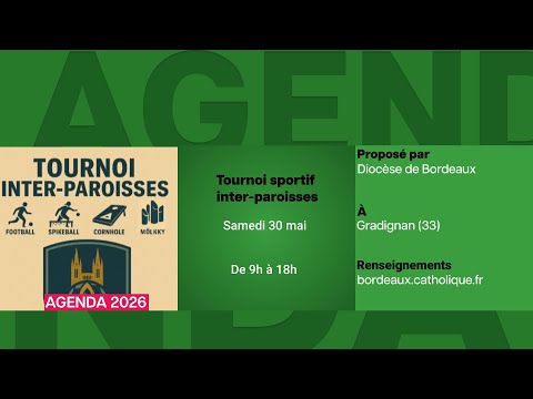 Agenda du 18 mai 2026