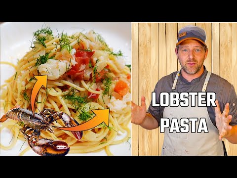 Buttery Lobster Pasta with Fennel | Luxurious Seafood Spaghetti