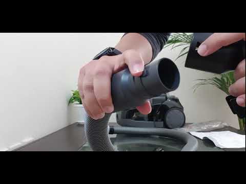 Unboxing, assembly, first experience: Panasonic Vacuum cleaner