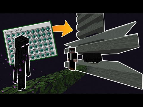 (Shulkercraft Design) Minecraft: Easy ENDERMAN/XP Farm! Unlimited Ender Pearls And XP In 1.16.5