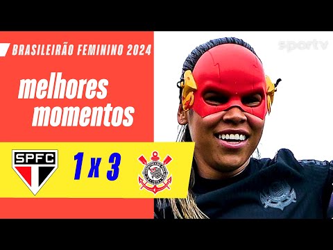 Gols e lances de São Paulo x Corinthians