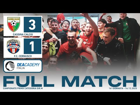 Cassina Calcio - F.C. Cernusco 3-1 | Full Match | Prima Categoria 2025/26