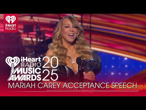 Mariah Carey Accepts The Icon Award At The 2025 iHeartRadio Music Awards