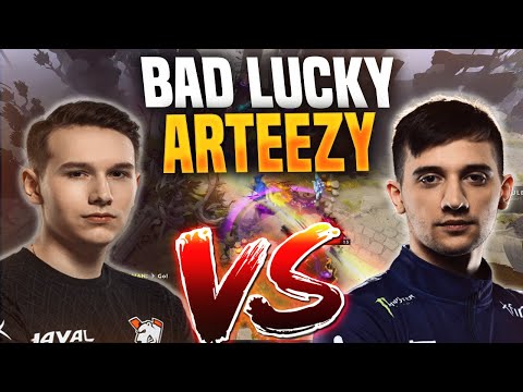Bad Lucky Arteezy Against The Young Prodigy (ft. Crit vs. Ramzes, gpk)