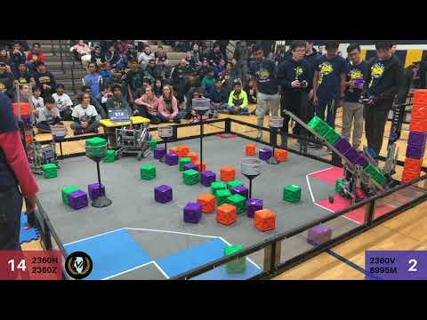 The CRAZIEST match in VEX Tower Takeover to date! - Neuqua Invitational Finals