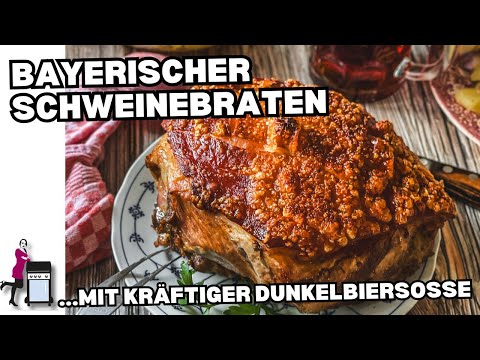 Bayerischer Schweinebraten mit Soße | Der Wiesn Hit