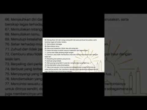 Cabang-cabang Iman dan Buah dari Keimanan_ Ilmu Tauhid